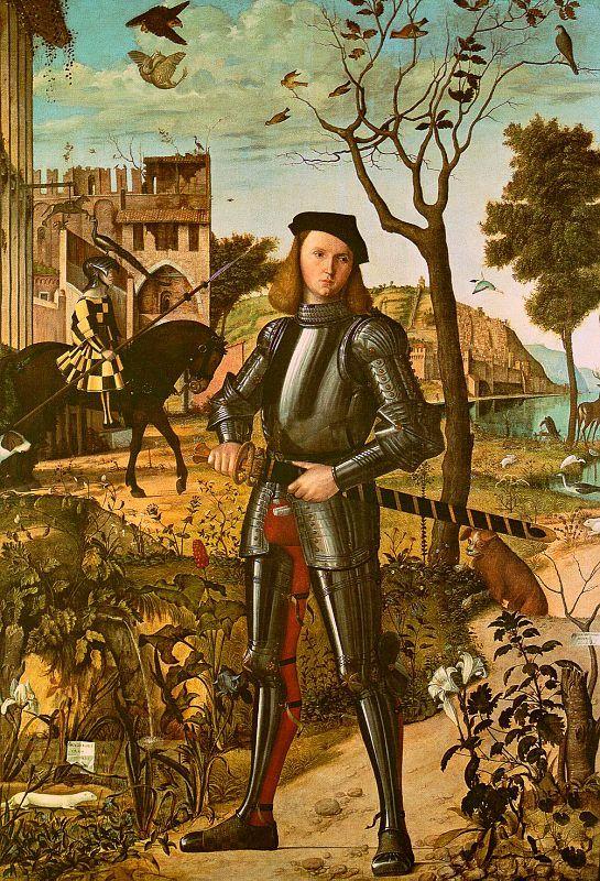Vittore Carpaccio Portrait of a Knight Sweden oil painting art